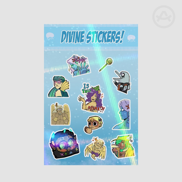 Divine Stickers Sheet