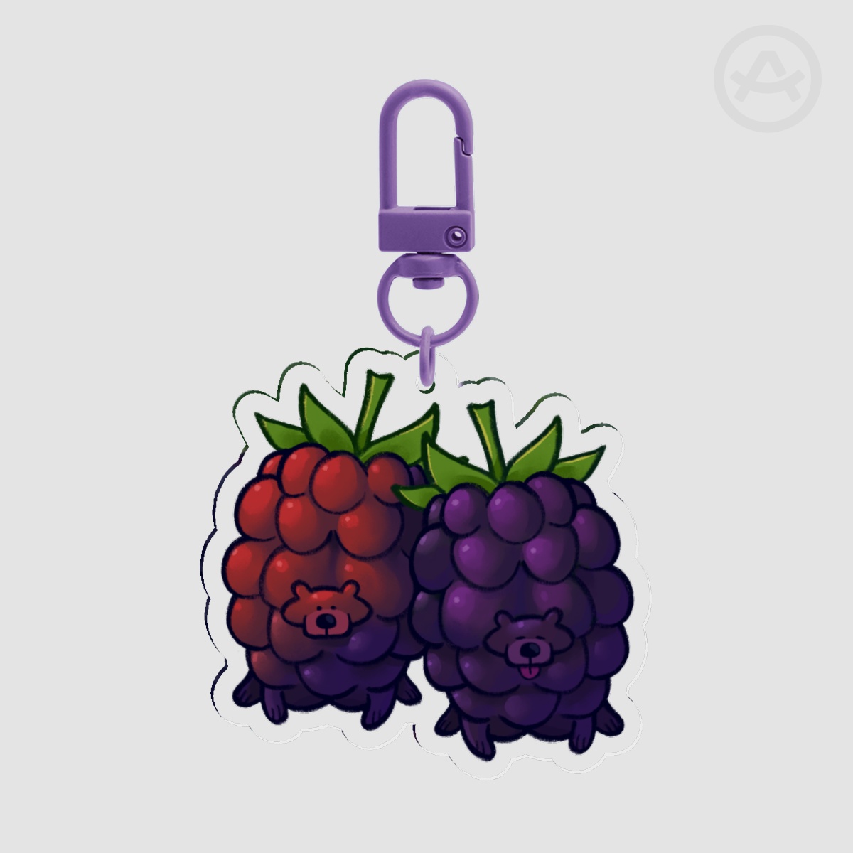 Blackbearries Keychain