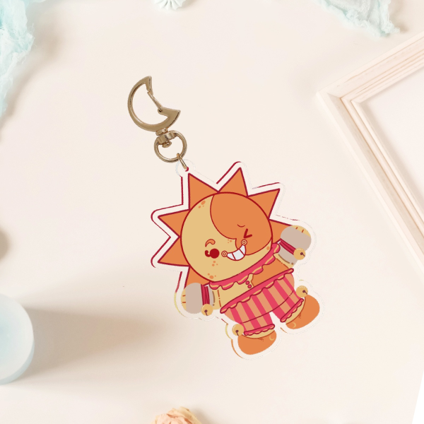 Daycare Sun Keychain