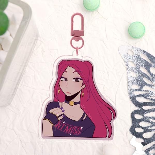 Mira (KDH) Clear Acrylic Keychains