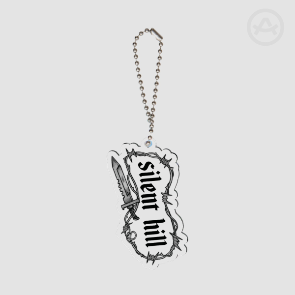 Silent Hill Clear Acrylic Keychain