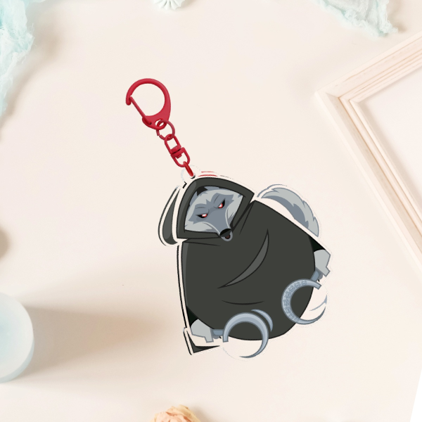Death Wolf Charm