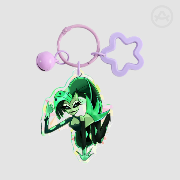 Helluva Boss Glam Keychain