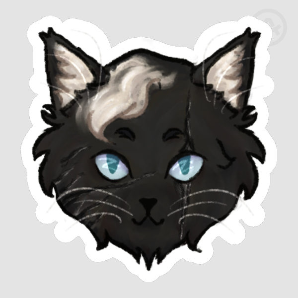 Cat Verso E33 Stickers