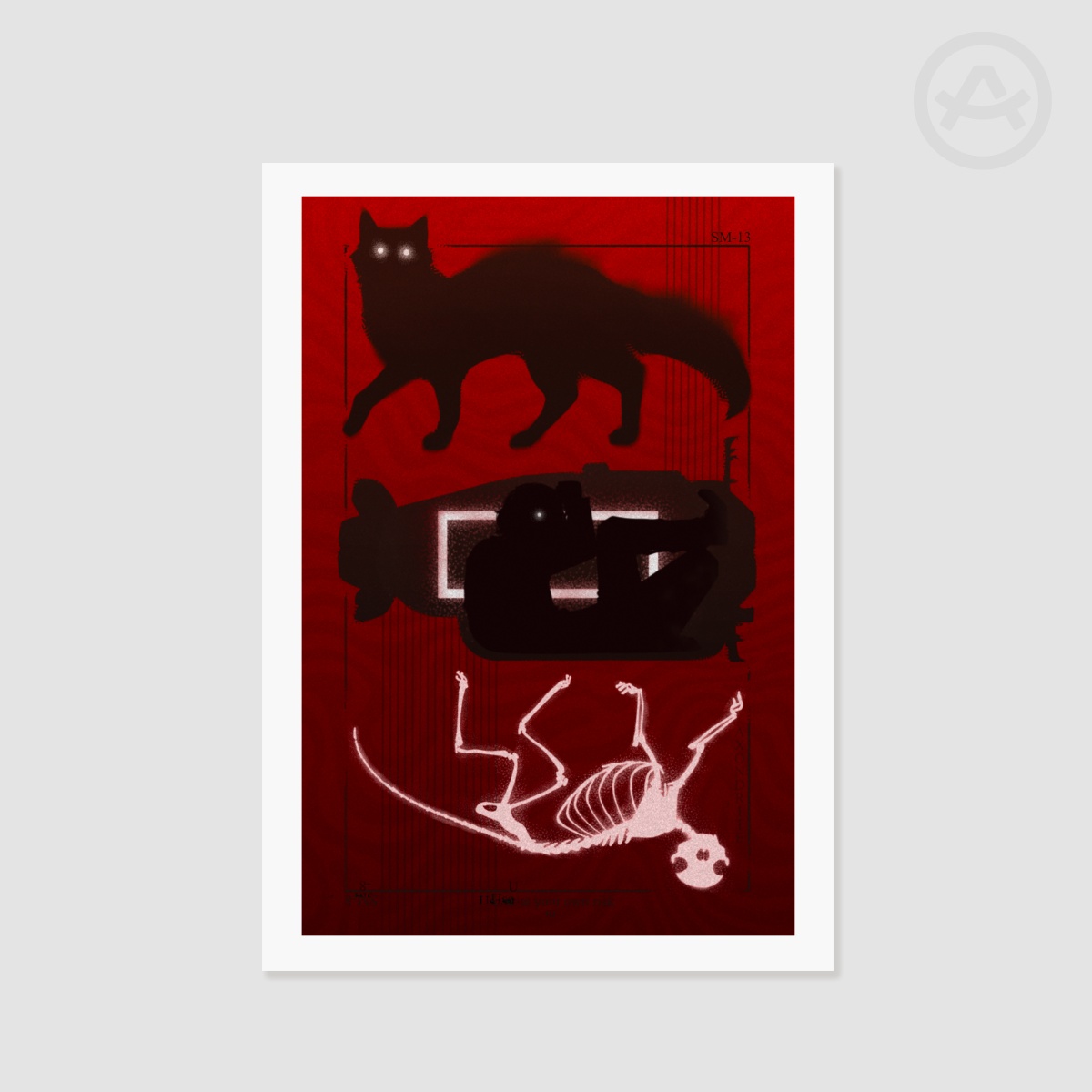 Schrödinger’s Cat Print