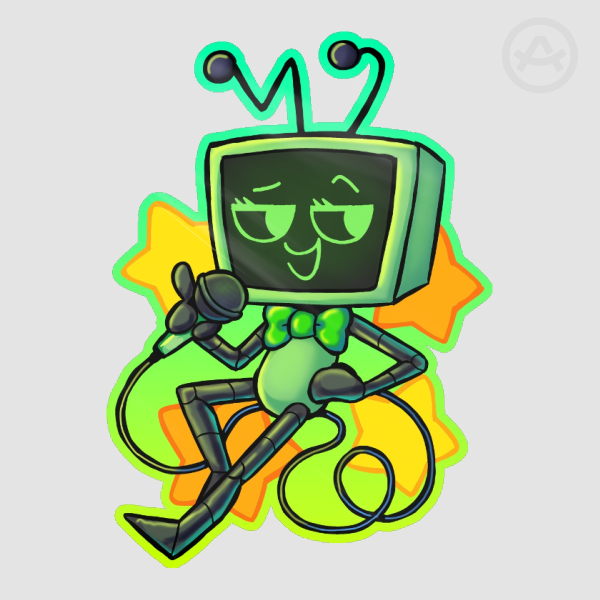 VEE!! Glossy Sticker