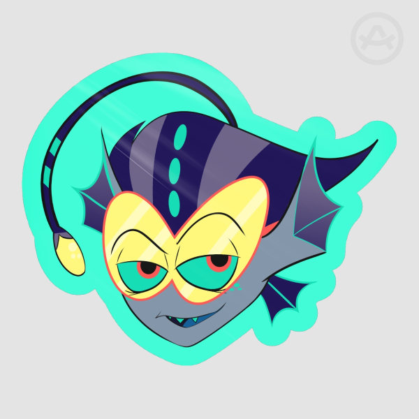 Charming Baxter Sticker