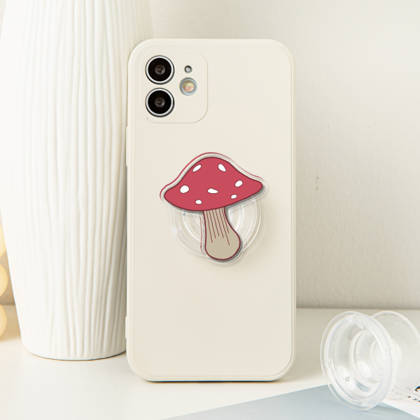 Red Mushroom Phone Holder