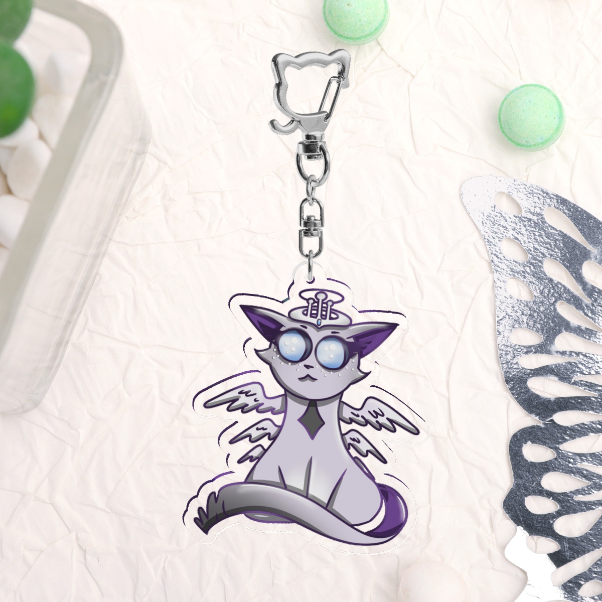 Sera Kitten Keychain