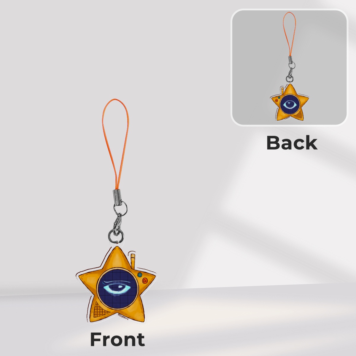 Harley Sawyer trapped in star keychain