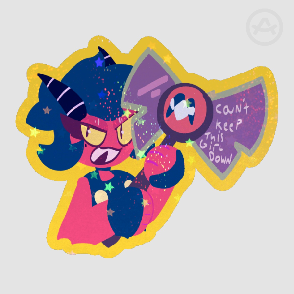 HelluvaLady Millie Sticker