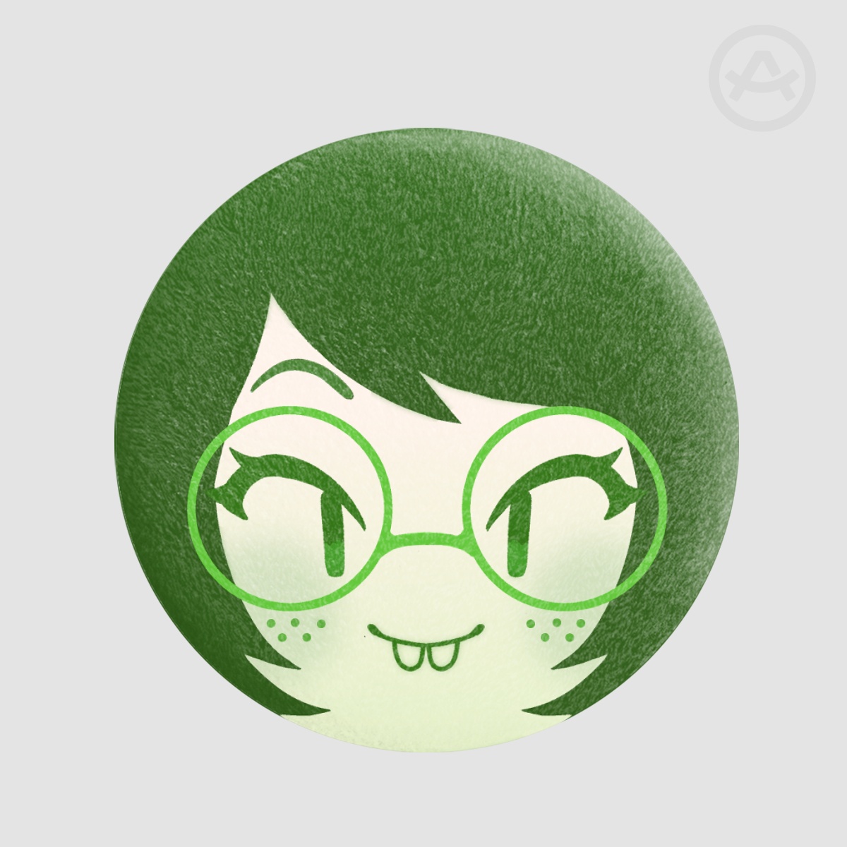 Jade Plush Badge
