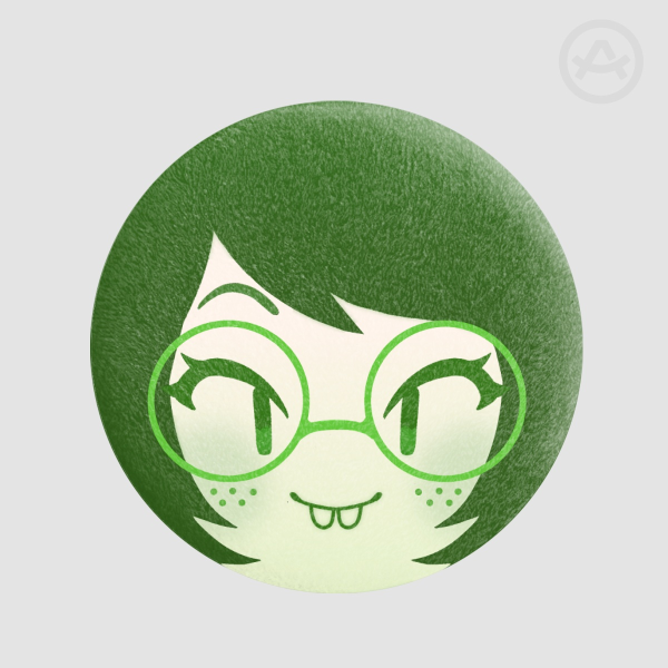 Jade Plush Badge