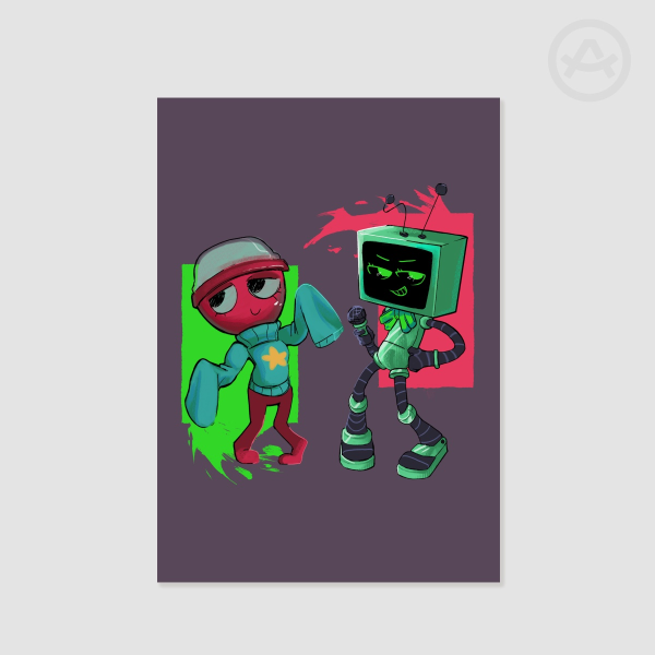 Dandy's World Gigi and Vee Print