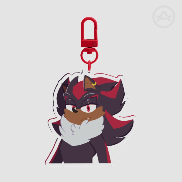 Shadow the Hedgehog Keychain