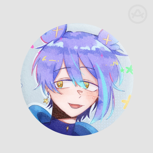 alien rui plush badge