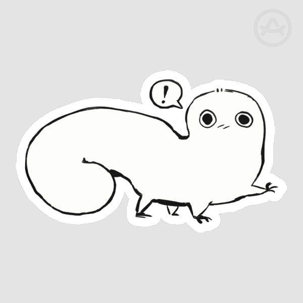 Brushbug Sticker