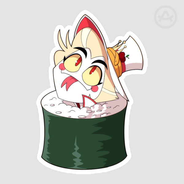 Luci Sushi - Die Cut Sticker