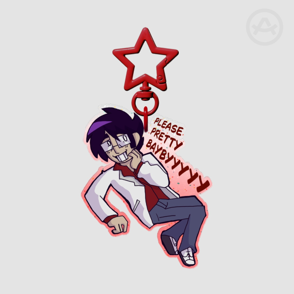 Elevator man Gideon Graves keychain