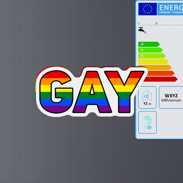 GAY Fridge Magnets - 1.96""(50mm)
