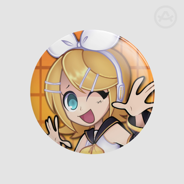 Kagamine Rin Button