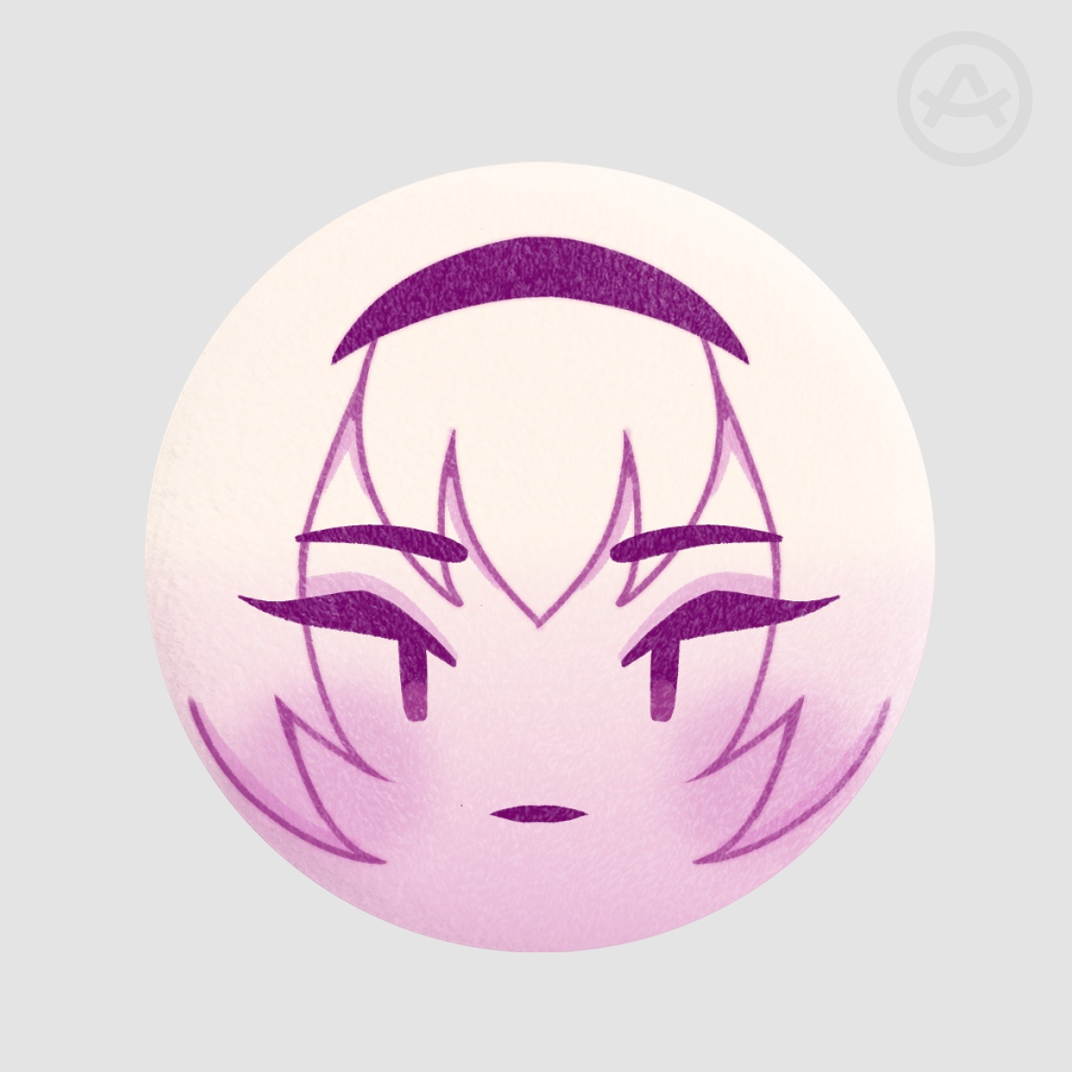 Rose Plush Badge