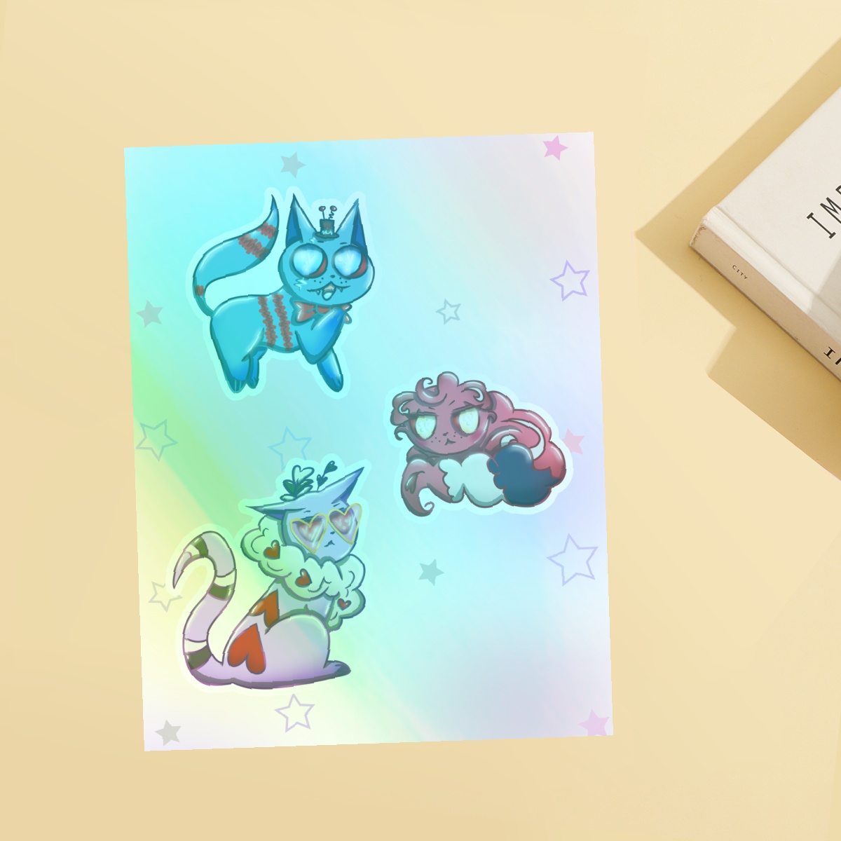 Hazkittens Stickers: The Vees