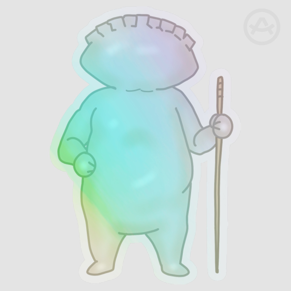 Gyoza Fairy Clear Sticker