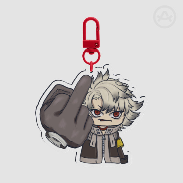 Rudo goober Clear Acrylic Keychains