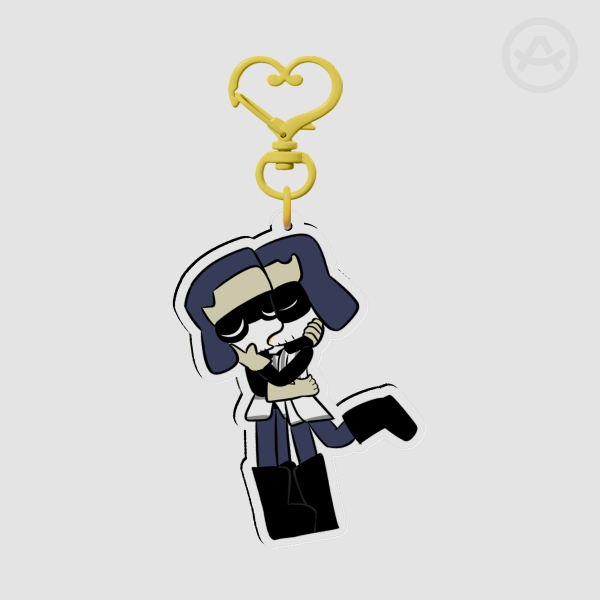 Hobomen Clear Acrylic Keychains