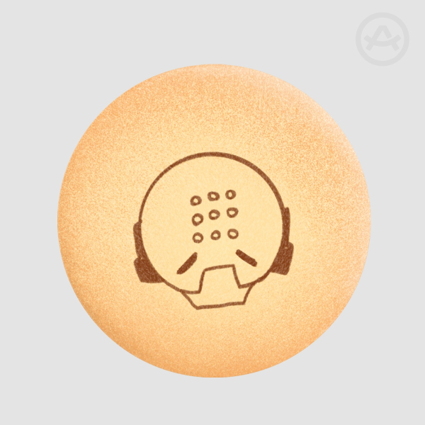 Zenyatta Cookie Plush Badge