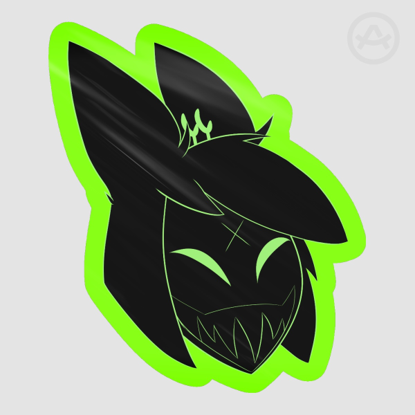 Charming Alastor Shadow Sticker