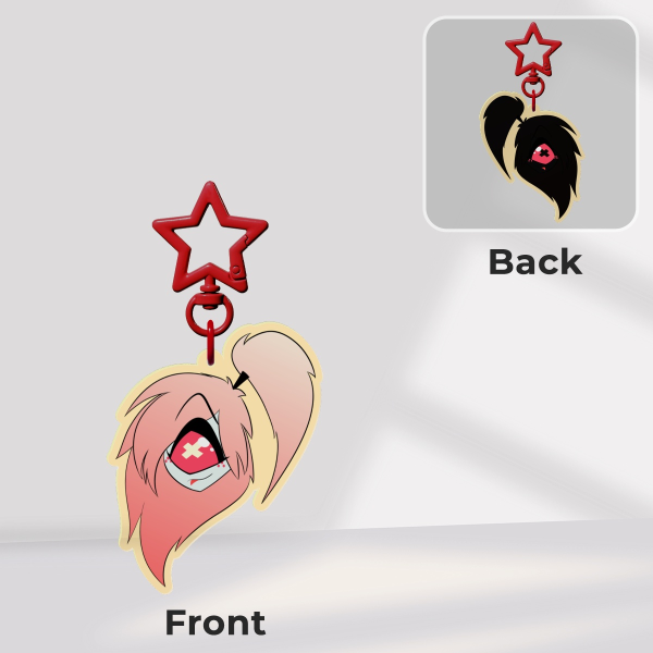 Double-Sided Cherri Bomb Acrylic Keychain