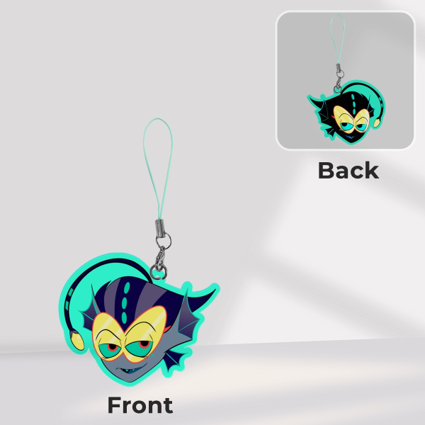 Double-Sided Baxter Acrylic Keychain