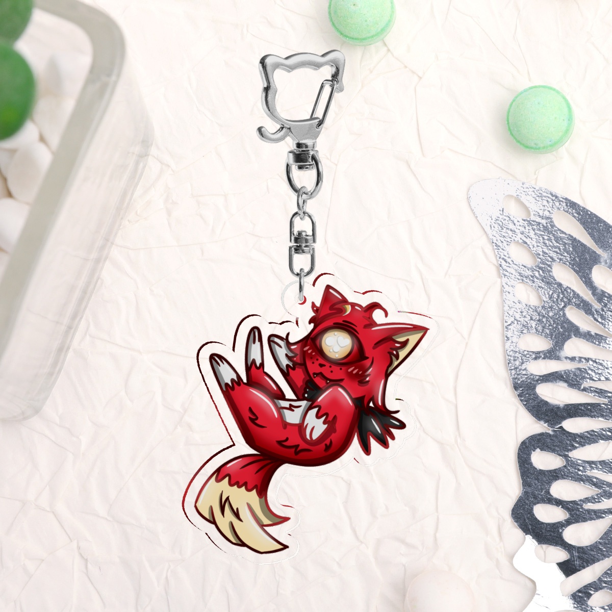 Niffty Kitten Keychain