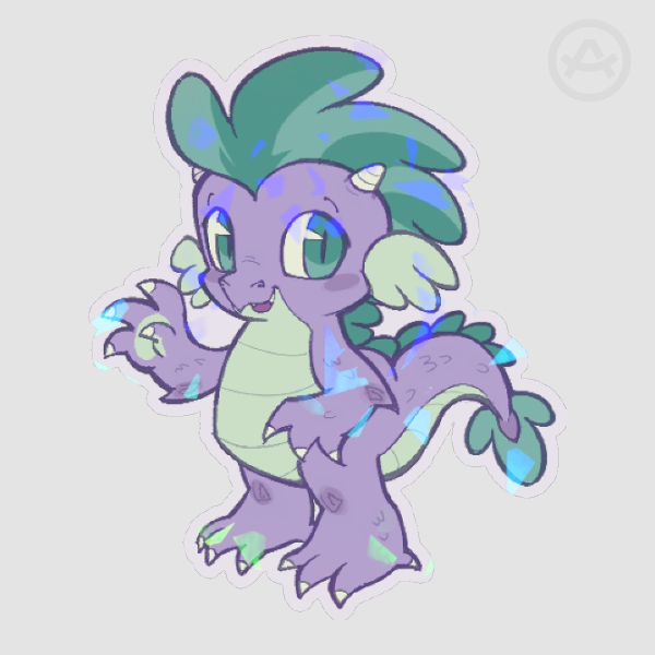 Spike (small sticker)