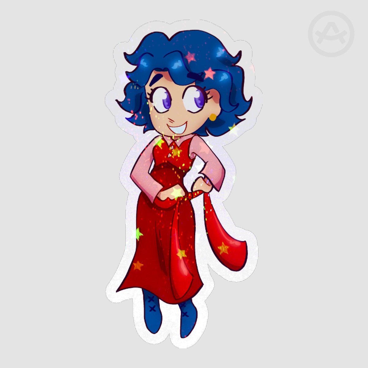 ⋆☆ Emily - Glitter Sticker - Stardew Valley ☆⋆