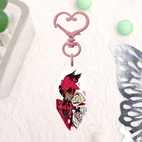 Radioapple Acrylic Keychain