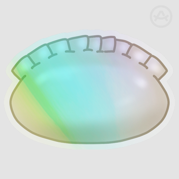 Gyoza Clear Sticker