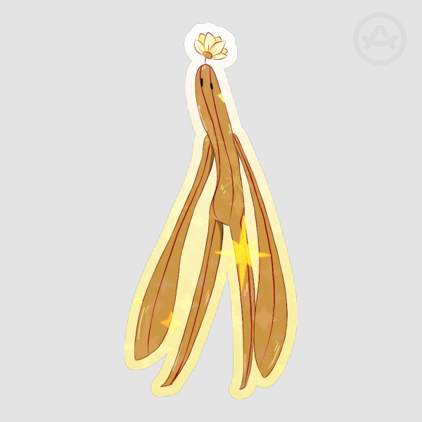 Royal Lunatender FFXIV Holographic Sticker