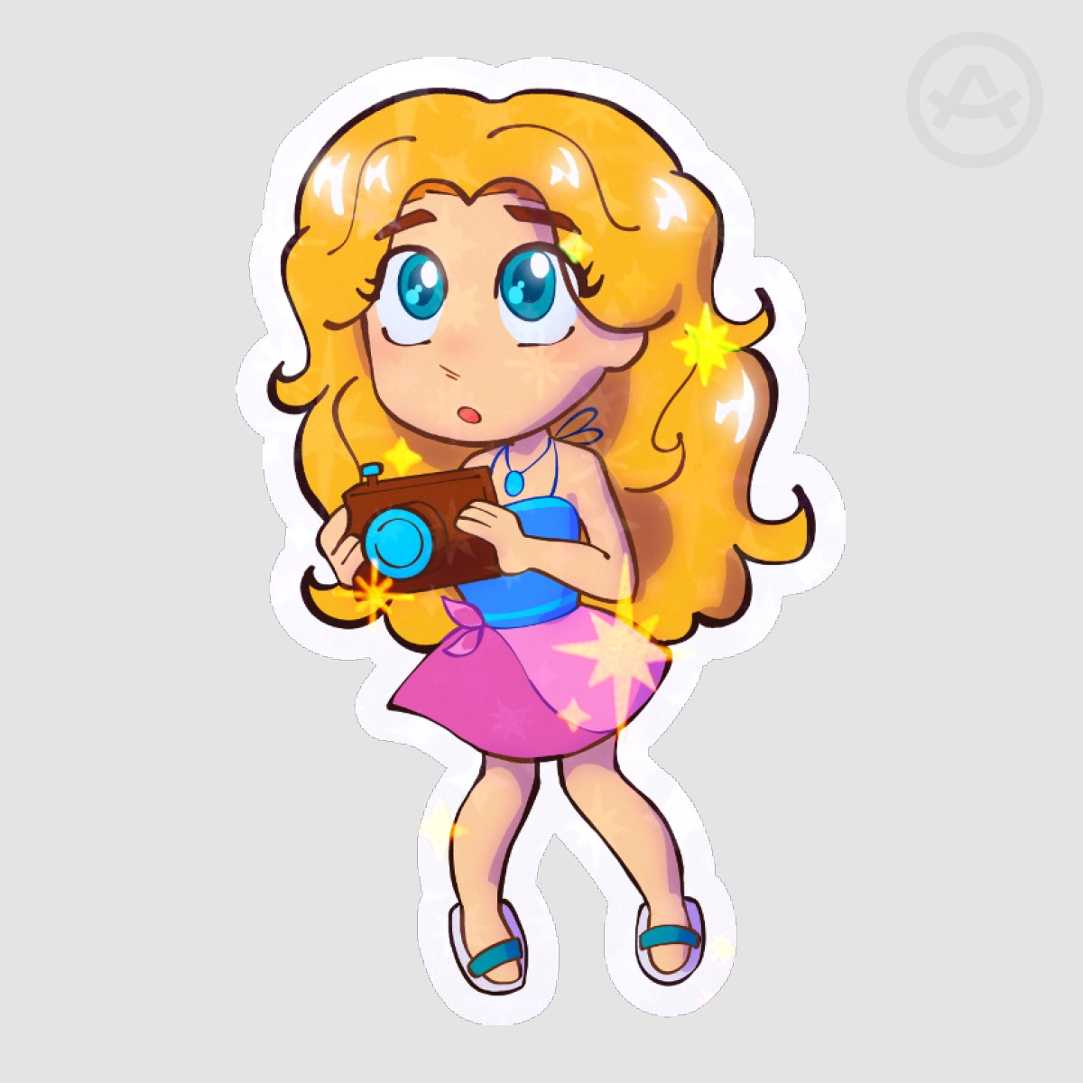 ⋆☆ Haley - Glitter Sticker - Stardew Valley ☆⋆