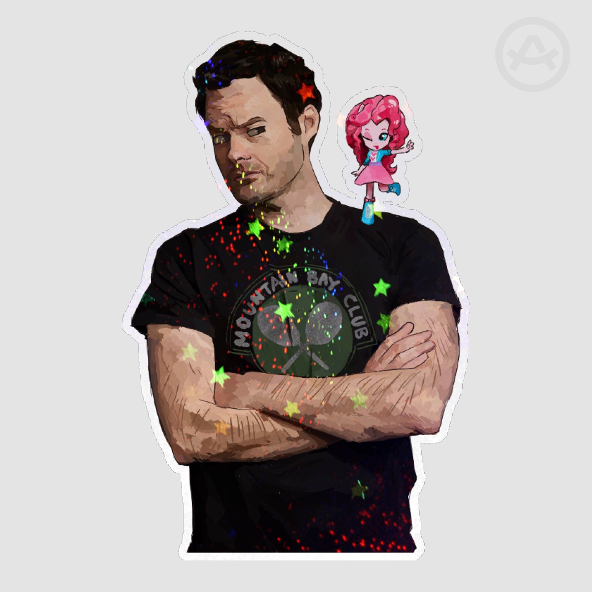 Bill & Pinkie - Sticker