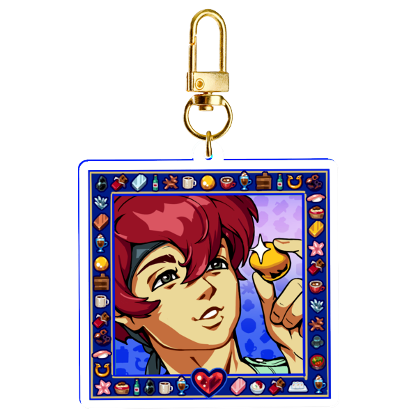 March Acrylic Keychain