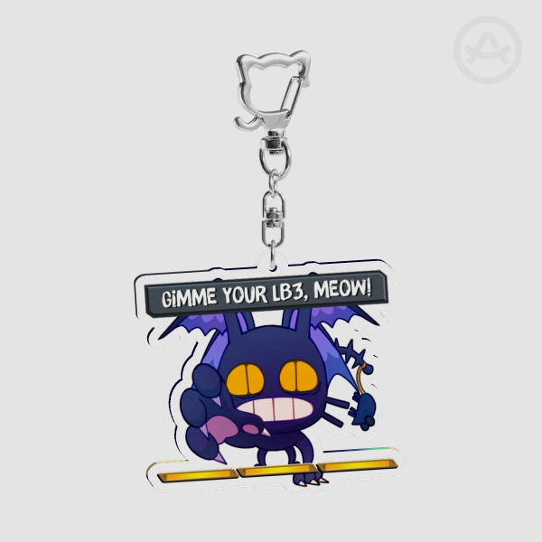 Gimme Cat Keychain