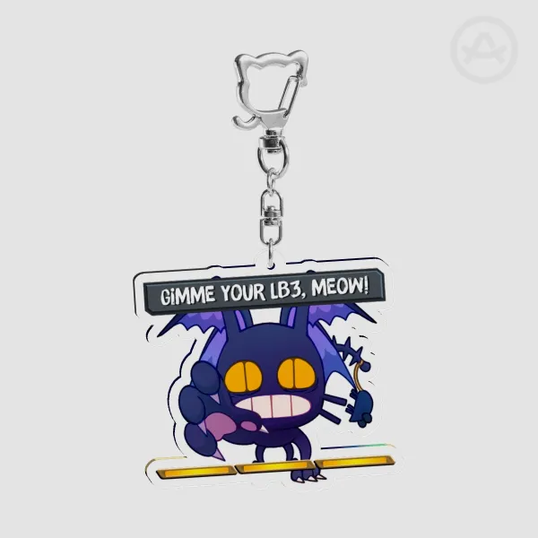 Gimme Cat Keychain