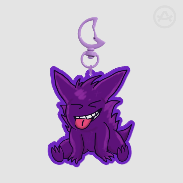 Gengar Acrylic Keychain