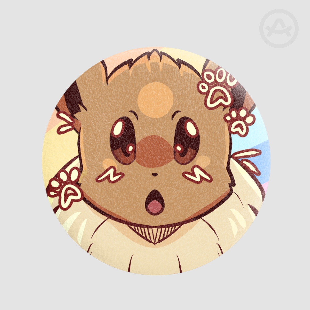 Eevee Plush Badge