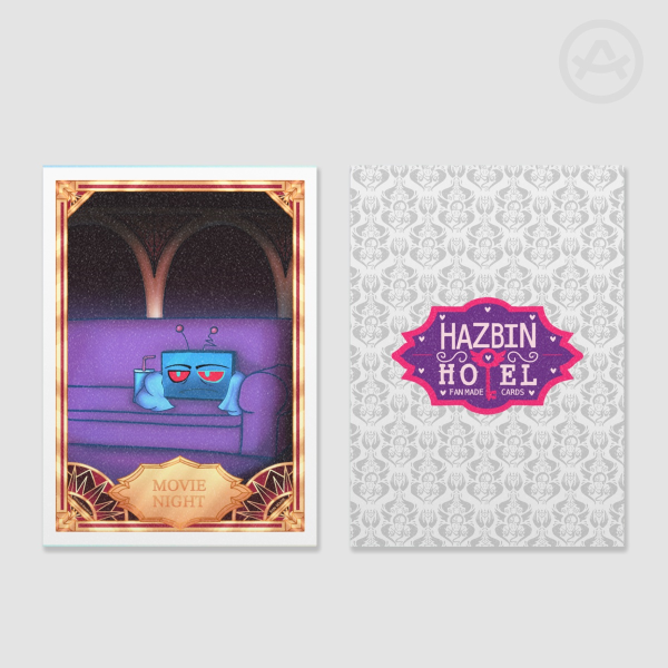 Holographic “Movie Night” Unofficial Trading Card