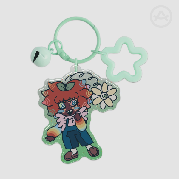 Mayzee Mint Green Spring Keychains