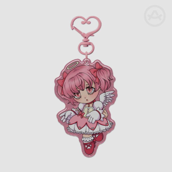 Madoka Kaname Chibi Keychain